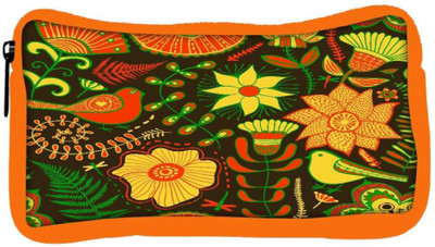 

Snoogg Eco Friendly Canvas Seamless Texture With Flowers Student Pen Pencil Case Coin Purse Pouch Cosmetic Makeup Bag (ORANGE) Pouch(Multicolor)