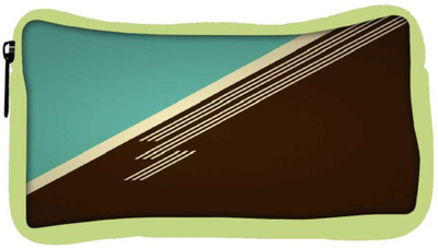 

Snoogg Eco Friendly Canvas Brown Lines Designer Student Pen Pencil Case Coin Purse Pouch Cosmetic Makeup Bag (GREEN) Pouch(Multicolor)