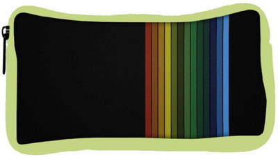 

Snoogg Eco Friendly Canvas Simple Lines Vector Designer Student Pen Pencil Case Coin Purse Pouch Cosmetic Makeup Bag (GREEN) Pouch(Multicolor)