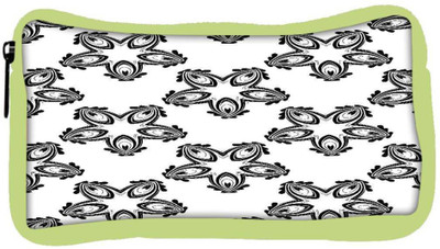 

Snoogg Eco Friendly Canvas Grey Pattern White Designer Student Pen Pencil Case Coin Purse Pouch Cosmetic Makeup Bag (GREEN) Pouch(Multicolor)