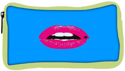 

Snoogg Eco Friendly Canvas Pink Lips Student Pen Pencil Case Coin Purse Pouch Cosmetic Makeup Bag (GREEN) Pouch(Multicolor)