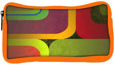 

Snoogg Eco Friendly Canvas Color Wide Designer Student Pen Pencil Case Coin Purse Pouch Cosmetic Makeup Bag (ORANGE) Pouch(Multicolor)