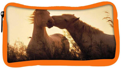 

Snoogg Eco Friendly Canvas White Horses Designer Student Pen Pencil Case Coin Purse Pouch Cosmetic Makeup Bag (ORANGE) Pouch(Multicolor)