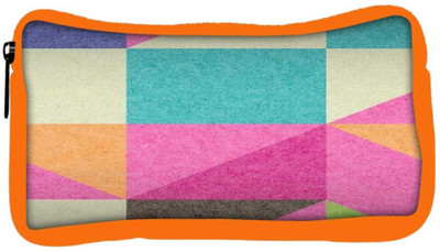 

Snoogg Eco Friendly Canvas Abstract Signs Student Pen Pencil Case Coin Purse Pouch Cosmetic Makeup Bag (ORANGE) Pouch(Multicolor)