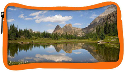 

Snoogg Eco Friendly Canvas Small White Flowers Designer Student Pen Pencil Case Coin Purse Pouch Cosmetic Makeup Bag (ORANGE) Pouch(Multicolor)