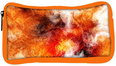 

Snoogg Eco Friendly Canvas Crazy Fire Designer Student Pen Pencil Case Coin Purse Pouch Cosmetic Makeup Bag (ORANGE) Pouch(Multicolor)