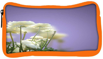 

Snoogg Eco Friendly Canvas Anniversary Flowers Student Pen Pencil Case Coin Purse Pouch Cosmetic Makeup Bag (ORANGE) Pouch(Multicolor)