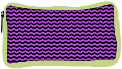

Snoogg Eco Friendly Canvas Purple Black Wave 2456 Student Pen Pencil Case Coin Purse Pouch Cosmetic Makeup Bag (GREEN) Pouch(Multicolor)