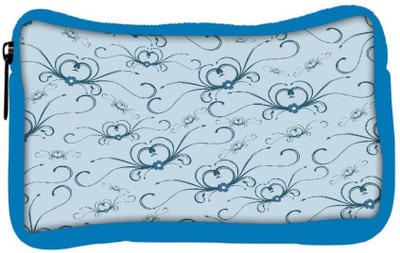 

Snoogg Eco Friendly Canvas Abstract Pattern Designer Student Pen Pencil Case Coin Purse Pouch Cosmetic Makeup Bag (BLUE) Pouch(Multicolor)