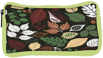 

Snoogg Eco Friendly Canvas Seamless Pattern With Leaf Copy That Square To The Side And Youll Get Seaml Student Pen Pencil Case Coin Purse Pouch Cosmetic Makeup Bag (GREEN) Pouch(Multicolor)
