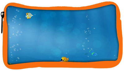 

Snoogg Eco Friendly Canvas Colorful Fish Designer Student Pen Pencil Case Coin Purse Pouch Cosmetic Makeup Bag (ORANGE) Pouch(Multicolor)