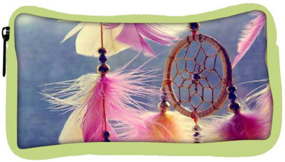 

Snoogg Eco Friendly Canvas Dream Catcher Real Student Pen Pencil Case Coin Purse Pouch Cosmetic Makeup Bag (GREEN) Pouch(Multicolor)