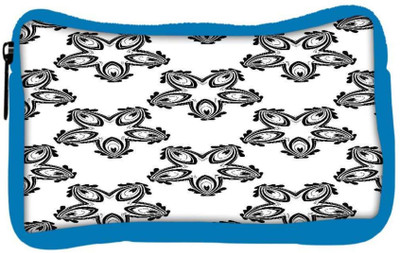 

Snoogg Eco Friendly Canvas Grey Pattern White Designer Student Pen Pencil Case Coin Purse Pouch Cosmetic Makeup Bag (BLUE) Pouch(Multicolor)