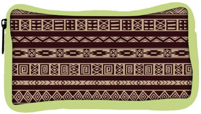 

Snoogg Eco Friendly Canvas Brown Aztec Pattern Student Pen Pencil Case Coin Purse Pouch Cosmetic Makeup Bag (GREEN) Pouch(Multicolor)