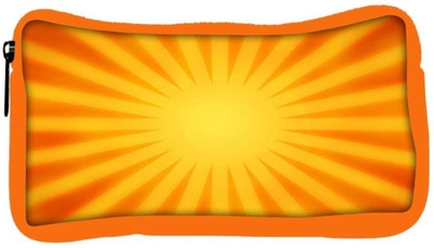 

Snoogg Eco Friendly Canvas Orange Rays Background Student Pen Pencil Case Coin Purse Pouch Cosmetic Makeup Bag (ORANGE) Pouch(Multicolor)