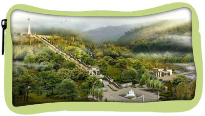 

Snoogg Eco Friendly Canvas Long Route Steps Designer Student Pen Pencil Case Coin Purse Pouch Cosmetic Makeup Bag (GREEN) Pouch(Multicolor)