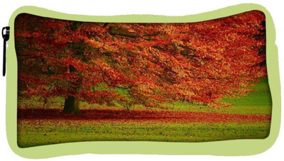 

Snoogg Eco Friendly Canvas Red Leaves Tree In Garden Designer Student Pen Pencil Case Coin Purse Pouch Cosmetic Makeup Bag (GREEN) Pouch(Multicolor)