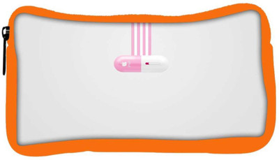 

Snoogg Eco Friendly Canvas Pink Ipod Designer Student Pen Pencil Case Coin Purse Pouch Cosmetic Makeup Bag (ORANGE) Pouch(Multicolor)