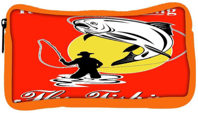 

Snoogg Eco Friendly Canvas Fly Fisherman Catching Trout With Fly Reel Student Pen Pencil Case Coin Purse Pouch Cosmetic Makeup Bag (ORANGE) Pouch(Multicolor)