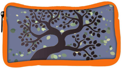 

Snoogg Eco Friendly Canvas Brown Tree Designer Student Pen Pencil Case Coin Purse Pouch Cosmetic Makeup Bag (ORANGE) Pouch(Multicolor)
