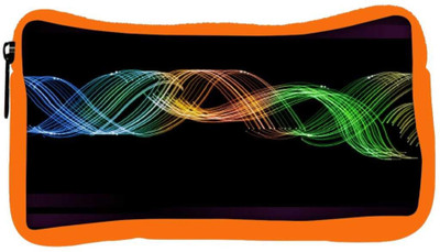 

Snoogg Eco Friendly Canvas Glowing Neon Effect Designer Student Pen Pencil Case Coin Purse Pouch Cosmetic Makeup Bag (ORANGE) Pouch(Multicolor)