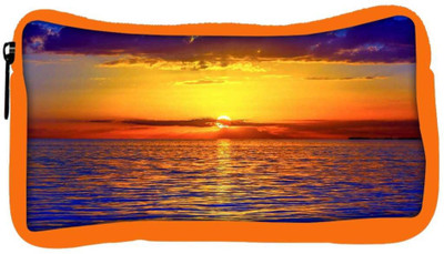 

Snoogg Eco Friendly Canvas Sunset Over Ocean Designer Student Pen Pencil Case Coin Purse Pouch Cosmetic Makeup Bag (ORANGE) Pouch(Multicolor)