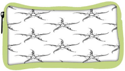 

Snoogg Eco Friendly Canvas Thin Starfish Designer Student Pen Pencil Case Coin Purse Pouch Cosmetic Makeup Bag (GREEN) Pouch(Multicolor)