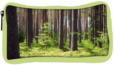 

Snoogg Eco Friendly Canvas Growing Trees Designer Student Pen Pencil Case Coin Purse Pouch Cosmetic Makeup Bag (GREEN) Pouch(Multicolor)