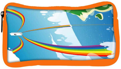 

Snoogg Eco Friendly Canvas Beach Energy Goodness 2524 Student Pen Pencil Case Coin Purse Pouch Cosmetic Makeup Bag (ORANGE) Pouch(Multicolor)