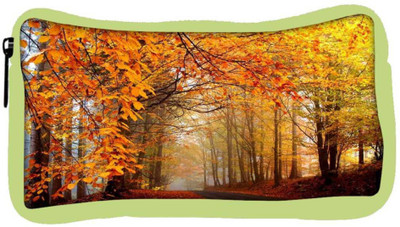 

Snoogg Eco Friendly Canvas Pathway Through The Forest Designer Student Pen Pencil Case Coin Purse Pouch Cosmetic Makeup Bag (GREEN) Pouch(Multicolor)