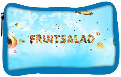 

Snoogg Eco Friendly Canvas Fruitsalad Designer Student Pen Pencil Case Coin Purse Pouch Cosmetic Makeup Bag (BLUE) Pouch(Multicolor)
