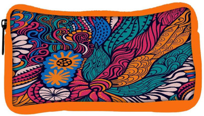 

Snoogg Eco Friendly Canvas Vector Seamless Texture With Abstract Flowers Endless Background Ethnic Sea Student Pen Pencil Case Coin Purse Pouch Cosmetic Makeup Bag (ORANGE) Pouch(Multicolor)