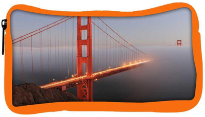 

Snoogg Eco Friendly Canvas Smog In Sealing Designer Student Pen Pencil Case Coin Purse Pouch Cosmetic Makeup Bag (ORANGE) Pouch(Multicolor)