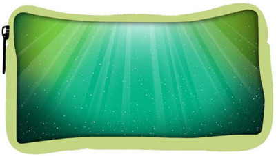 

Snoogg Eco Friendly Canvas Multicolor Background Designer Student Pen Pencil Case Coin Purse Pouch Cosmetic Makeup Bag (GREEN) Pouch(Multicolor)