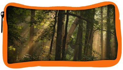 

Snoogg Eco Friendly Canvas Big Trees In Forest Designer Student Pen Pencil Case Coin Purse Pouch Cosmetic Makeup Bag (ORANGE) Pouch(Multicolor)