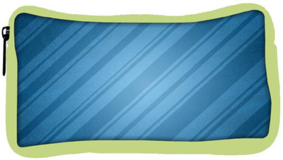 

Snoogg Eco Friendly Canvas Wrapping Paper Blue Designer Student Pen Pencil Case Coin Purse Pouch Cosmetic Makeup Bag (GREEN) Pouch(Multicolor)