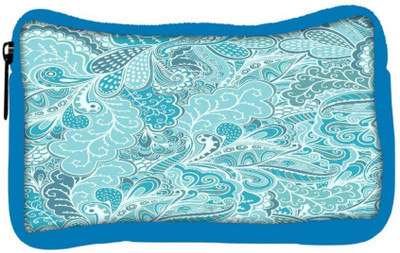 

Snoogg Eco Friendly Canvas Vector Seamless Texture With Abstract Flowers Endless Background Ethnic Sea Student Pen Pencil Case Coin Purse Pouch Cosmetic Makeup Bag (BLUE) Pouch(Multicolor)
