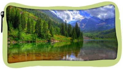 

Snoogg Eco Friendly Canvas River And Christams Tree Designer Student Pen Pencil Case Coin Purse Pouch Cosmetic Makeup Bag (GREEN) Pouch(Multicolor)