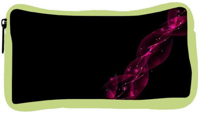 

Snoogg Eco Friendly Canvas Dark Pink Abstract Design Designer Student Pen Pencil Case Coin Purse Pouch Cosmetic Makeup Bag (GREEN) Pouch(Multicolor)