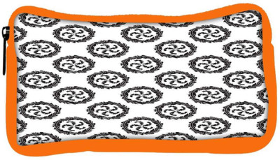 

Snoogg Eco Friendly Canvas Multiple Winds Designer Student Pen Pencil Case Coin Purse Pouch Cosmetic Makeup Bag (ORANGE) Pouch(Multicolor)
