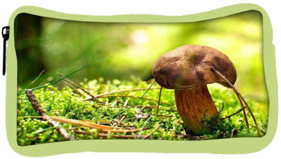 

Snoogg Eco Friendly Canvas Mushroom Designer Student Pen Pencil Case Coin Purse Pouch Cosmetic Makeup Bag (GREEN) Pouch(Multicolor)