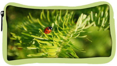 

Snoogg Eco Friendly Canvas Beatel In Leaf Designer Student Pen Pencil Case Coin Purse Pouch Cosmetic Makeup Bag (GREEN) Pouch(Multicolor)
