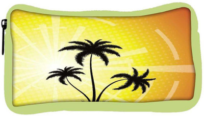

Snoogg Eco Friendly Canvas Summer Illustration Student Pen Pencil Case Coin Purse Pouch Cosmetic Makeup Bag (GREEN) Pouch(Multicolor)