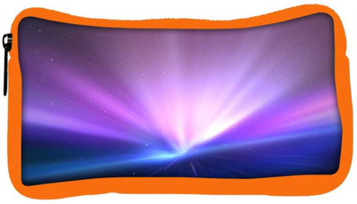 

Snoogg Eco Friendly Canvas Light Colour Abstract Designer Student Pen Pencil Case Coin Purse Pouch Cosmetic Makeup Bag (ORANGE) Pouch(Multicolor)