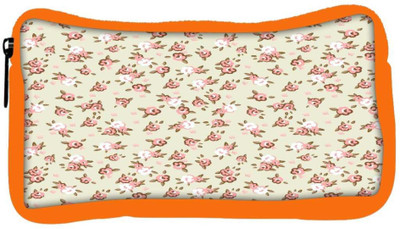 

Snoogg Eco Friendly Canvas English Rose Student Pen Pencil Case Coin Purse Pouch Cosmetic Makeup Bag (ORANGE) Pouch(Multicolor)