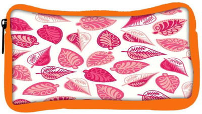 

Snoogg Eco Friendly Canvas Seamless Pattern On Leaves Theme Student Pen Pencil Case Coin Purse Pouch Cosmetic Makeup Bag (ORANGE) Pouch(Multicolor)