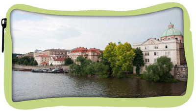 

Snoogg Eco Friendly Canvas Lake Side Houses Designer Student Pen Pencil Case Coin Purse Pouch Cosmetic Makeup Bag (GREEN) Pouch(Multicolor)