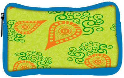 

Snoogg Eco Friendly Canvas Green Pattern Designer Student Pen Pencil Case Coin Purse Pouch Cosmetic Makeup Bag (BLUE) Pouch(Multicolor)