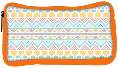 

Snoogg Eco Friendly Canvas Light Blue Aztec Student Pen Pencil Case Coin Purse Pouch Cosmetic Makeup Bag (ORANGE) Pouch(Multicolor)