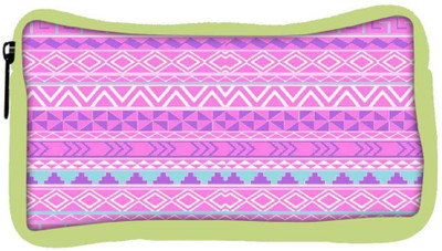 

Snoogg Eco Friendly Canvas Pink Aztec Pattern Student Pen Pencil Case Coin Purse Pouch Cosmetic Makeup Bag (GREEN) Pouch(Multicolor)